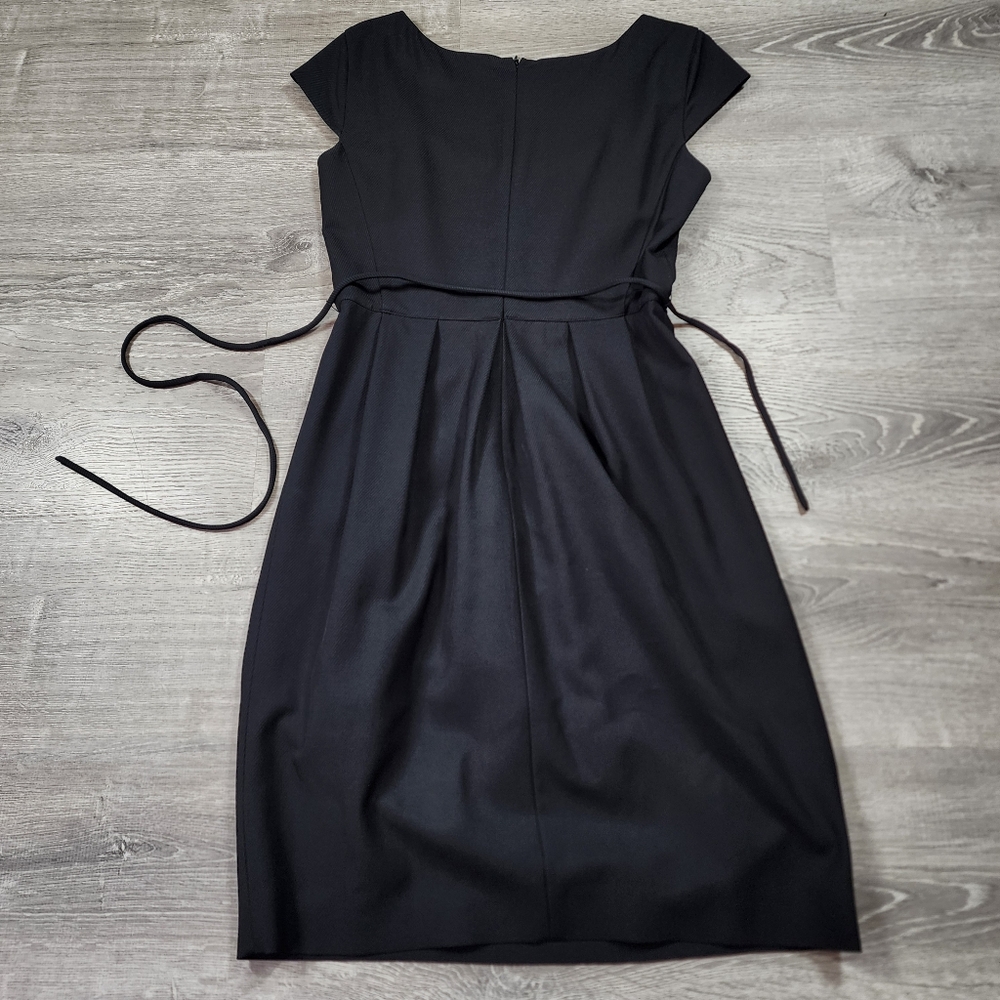 ARMANI COLLEZIONI Made In Italy Black Classic Cocktail Dress 8 - Picture 12 of 16